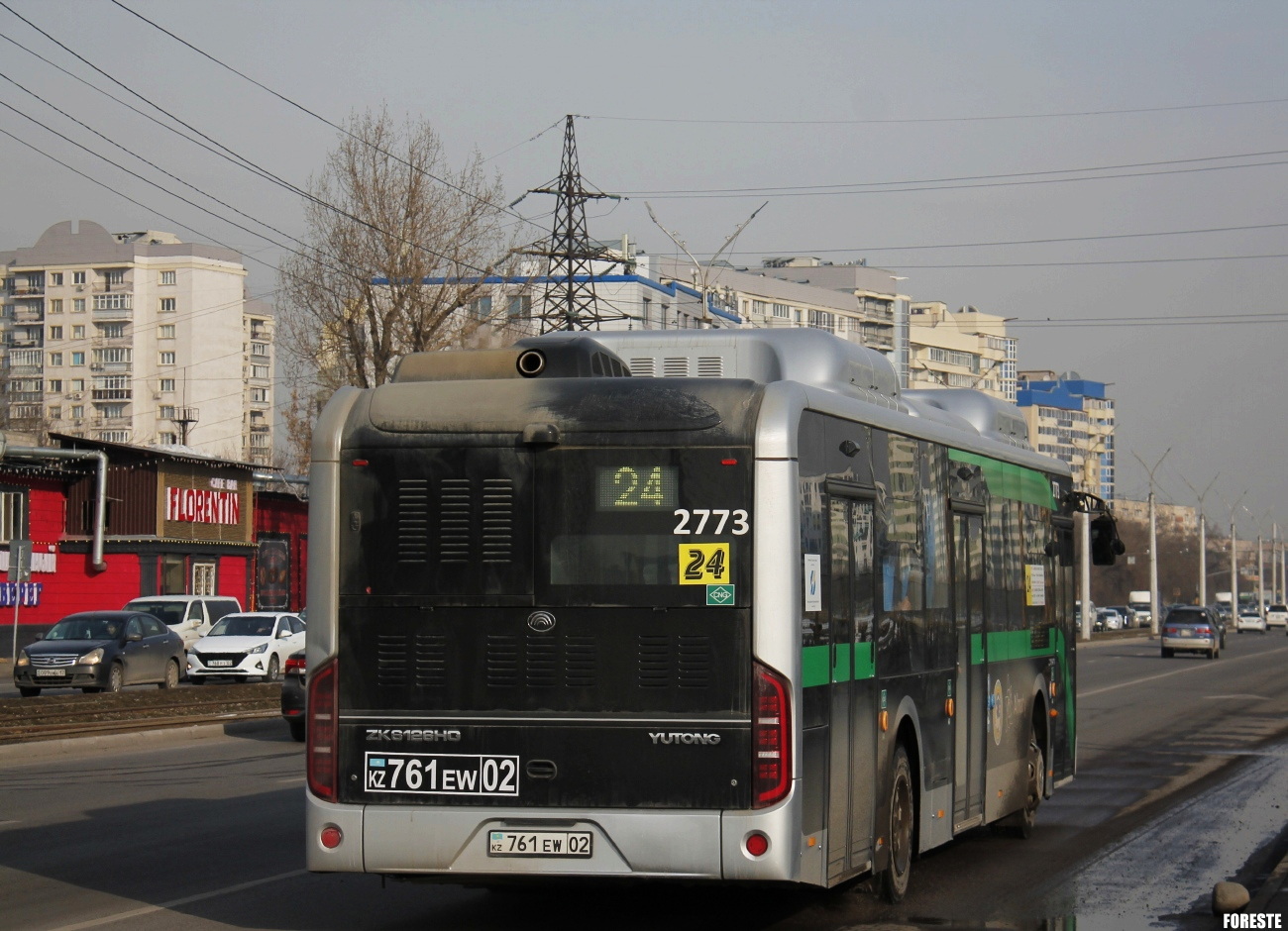 Алматы, Yutong ZK6126HG (QazTehna) № 2773