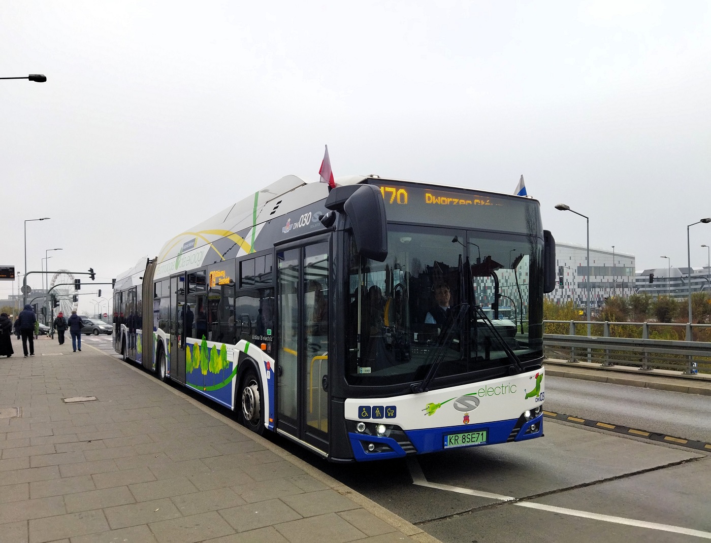 Польша, Solaris Urbino IV 18 electric № DN030