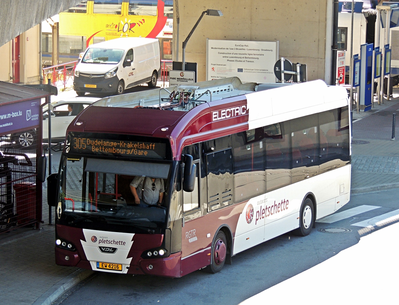 Люксембург, VDL Citea LLE-99 Electric № EW 4216