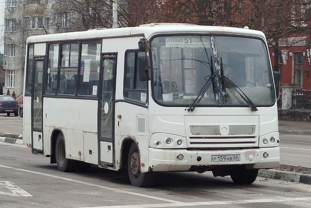 Тамбовская область, ПАЗ-320402-03 № Р 159 НВ 68