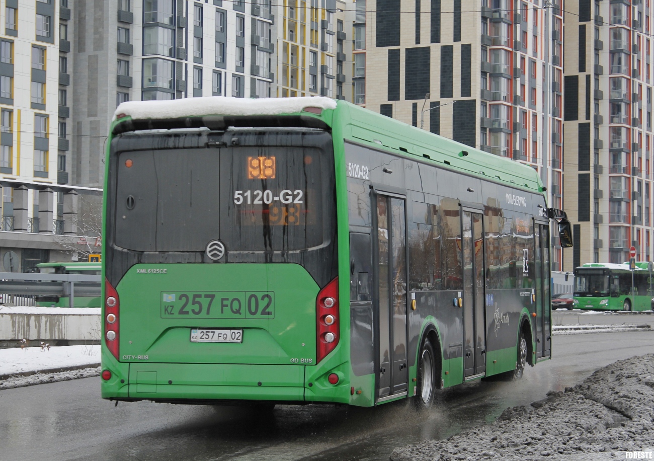 Алматы, Golden Dragon XML6125CE (Hyundai Trans Auto) № 5120-G2