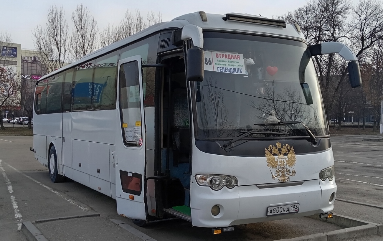 Краснодарский край, Heke JAC HK6120 № А 800 КА 193