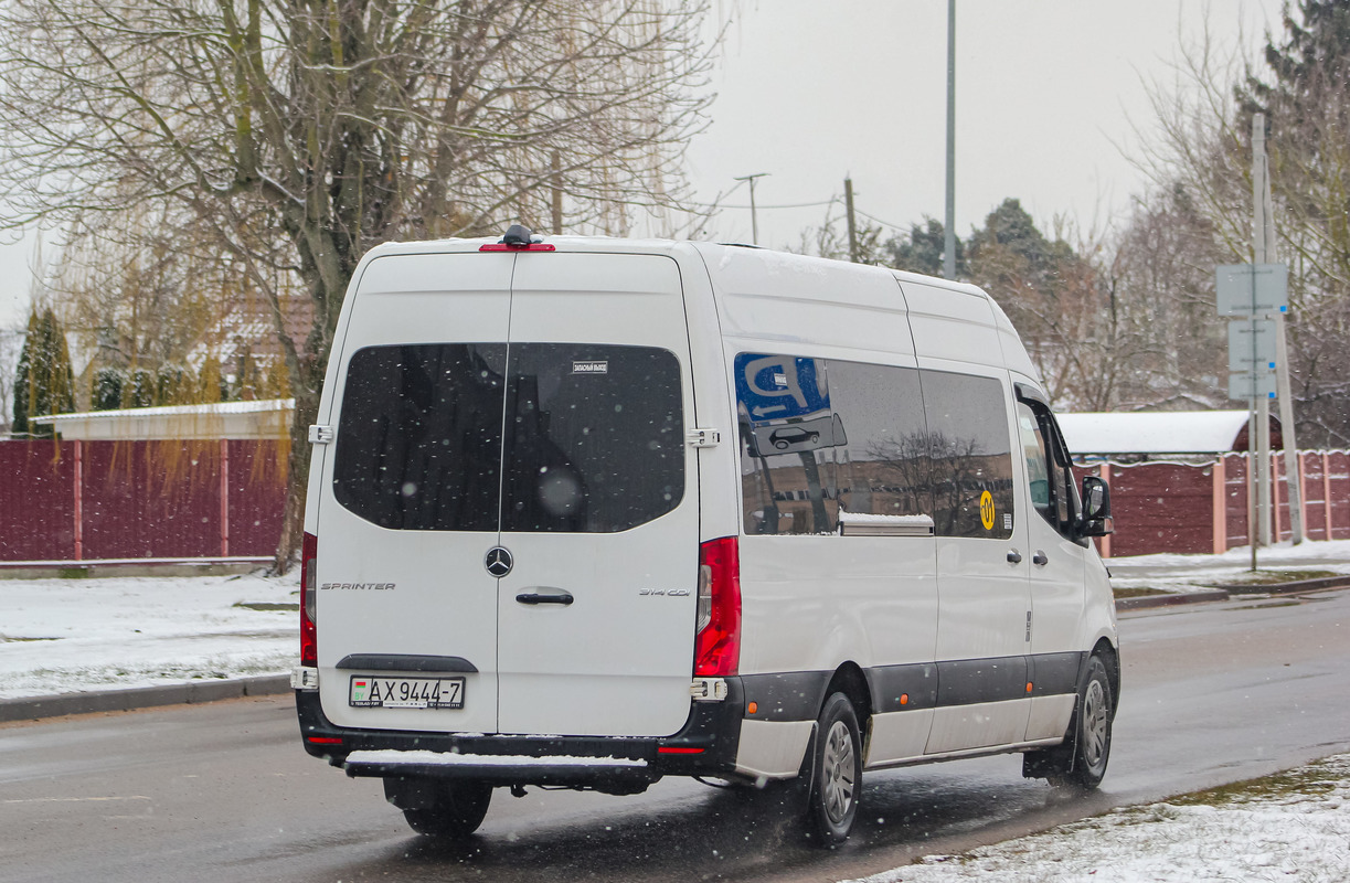 Минск, Mercedes-Benz Sprinter W907 314CDI № АХ 9444-7