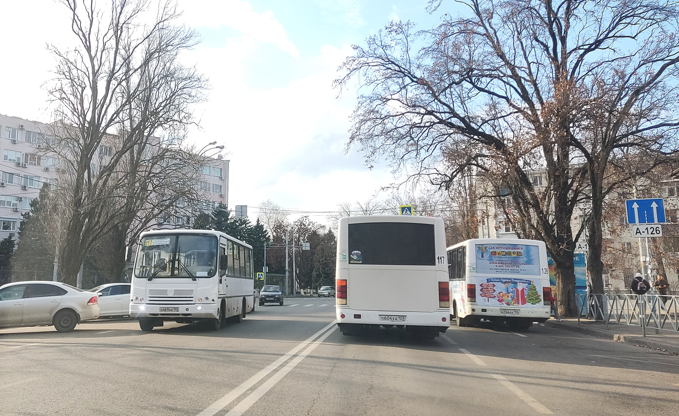 Краснадарскі край, ПАЗ-320402-05 № О 469 АК 193; Краснадарскі край, ПАЗ-320402-05 № О 604 ХА 123