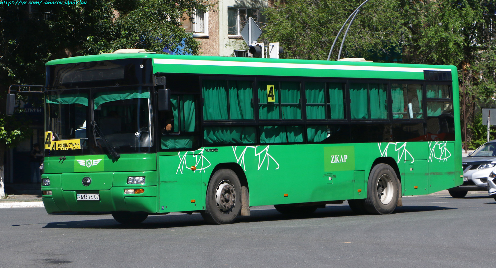 Западно-Казахстанская область, Yutong ZK6108HGH № 613 YA 07