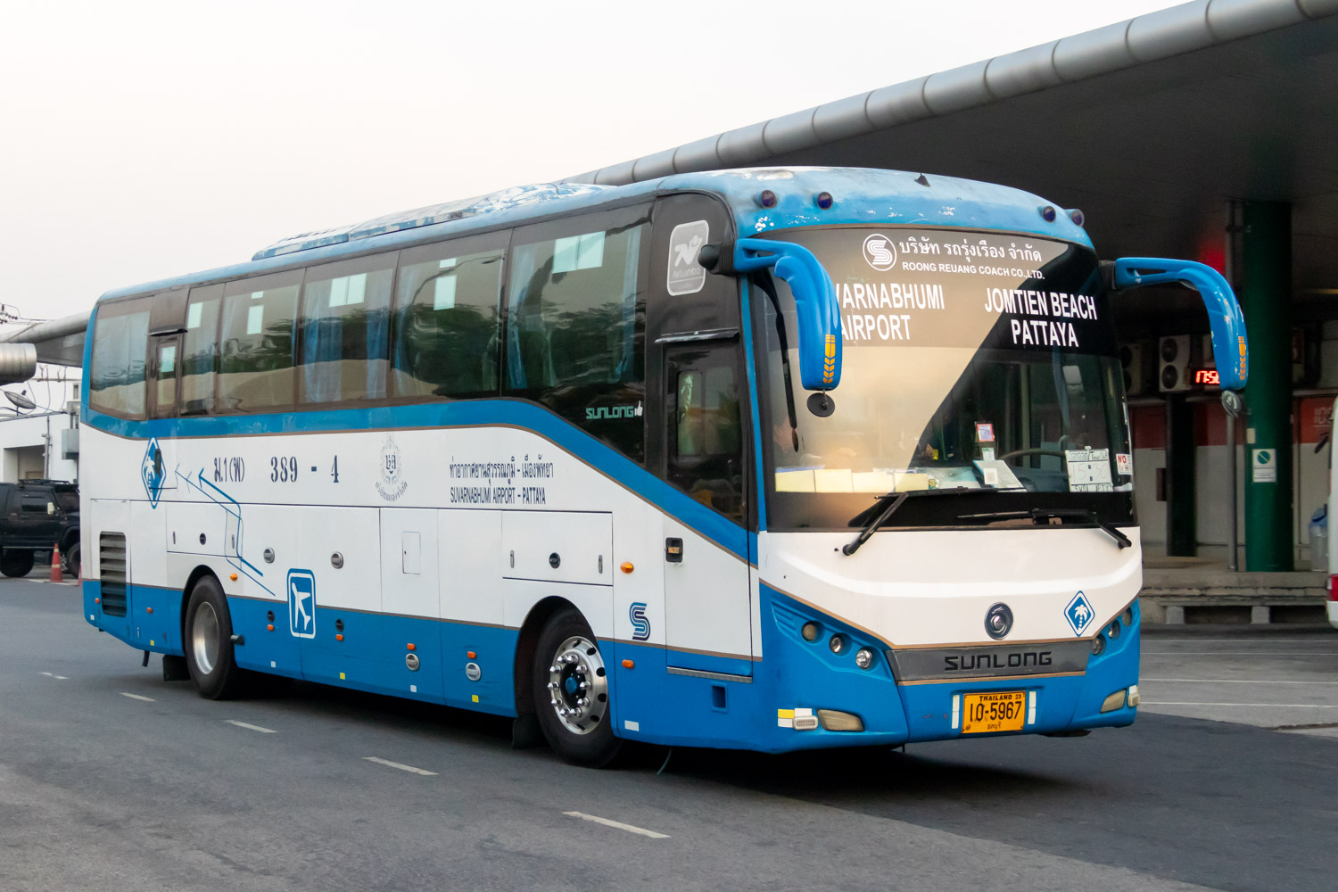 Таиланд, Sunlong SLK6126CNGB № 389-4