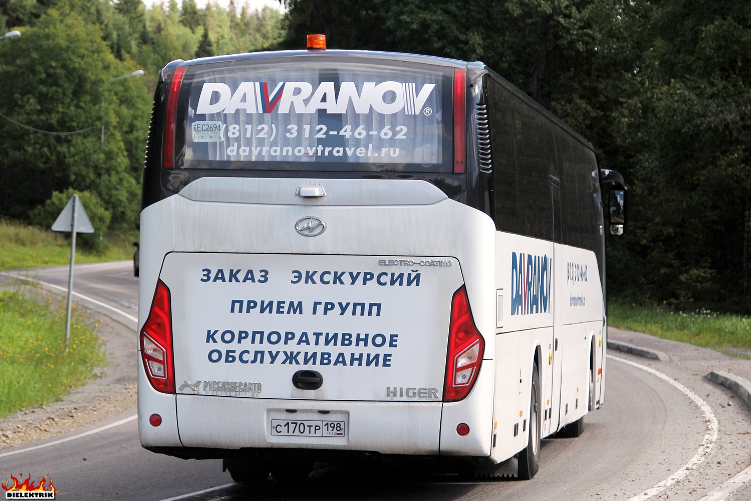 Санкт-Петербург, Higer KLQ6121LTQ № С 170 ТР 198