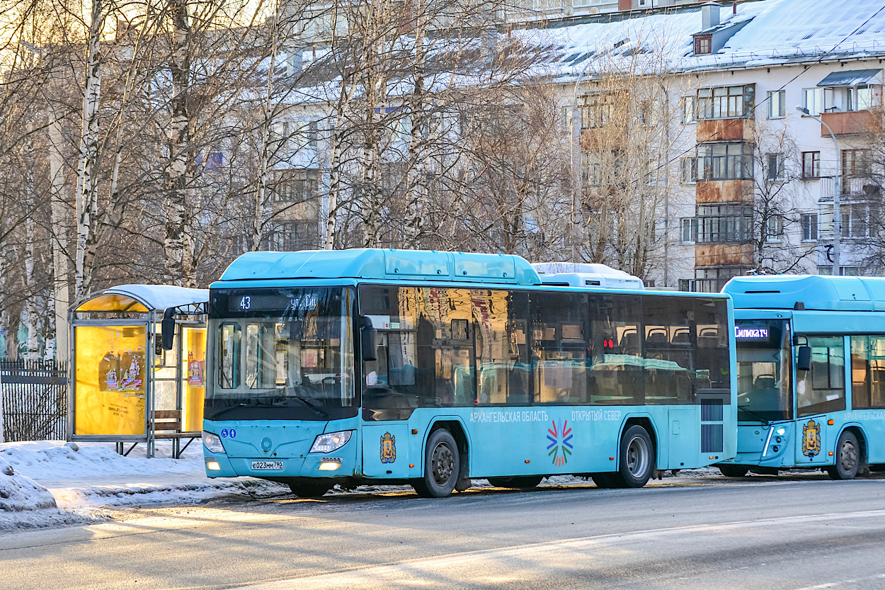 Архангельская область, Lotos-105C02 № Е 023 ММ 790; Архангельская область, МАЗ-206.948 № О 567 ТМ 29