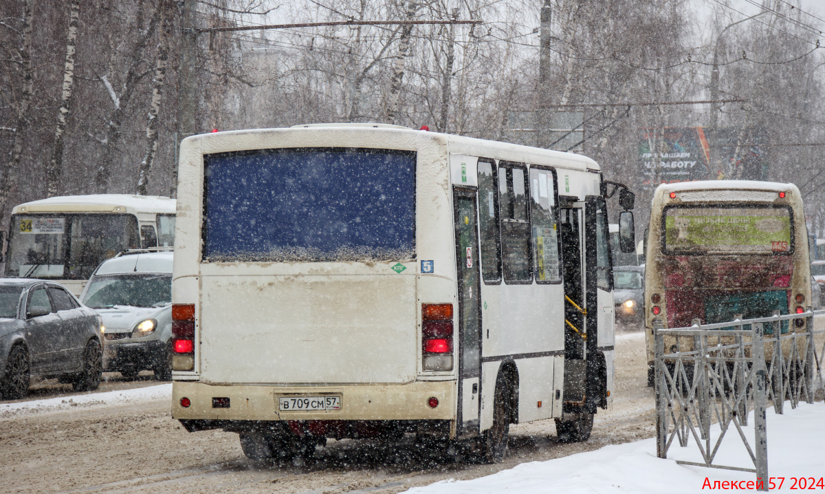 Орловская область, ПАЗ-320302-11 № В 709 СМ 57