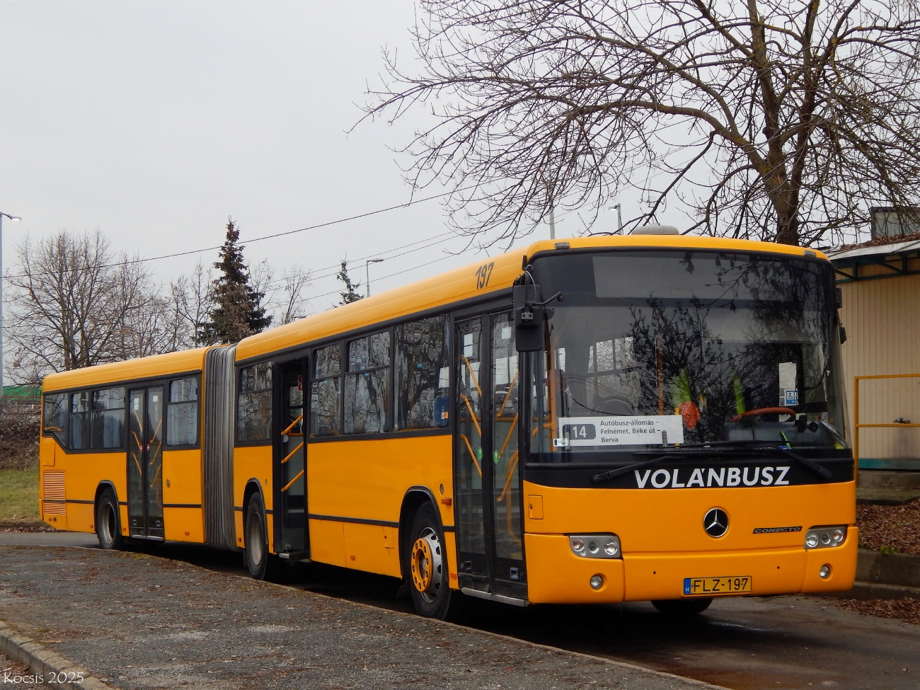 Венгрия, Mercedes-Benz O345 Conecto G № FLZ-197