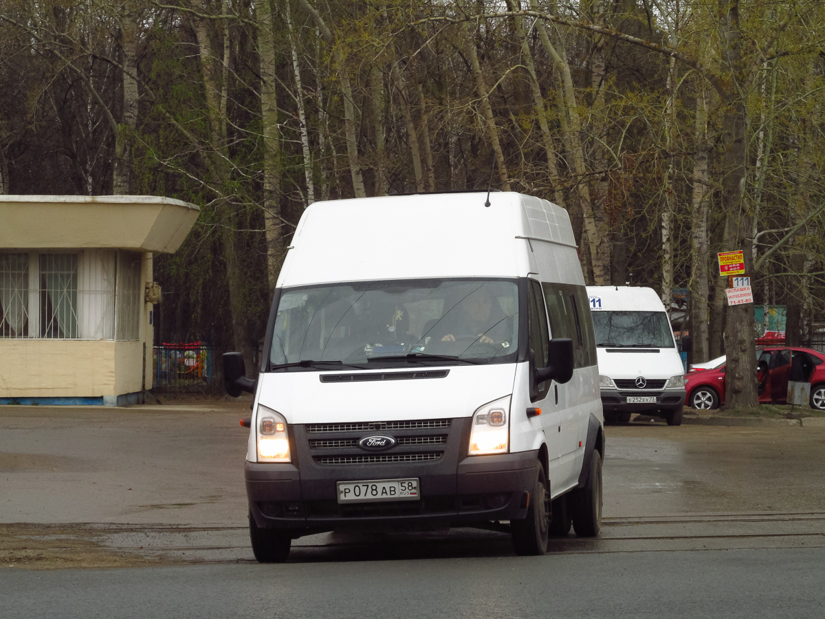 Ульяновская область, Ford Transit [RUS] (Z6F.ESF.) № Р 078 АВ 58
