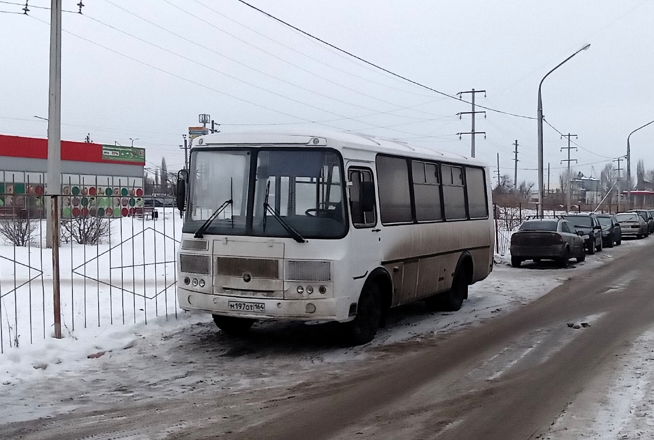 Саратовская область, ПАЗ-320540-22 № М 197 ОТ 164