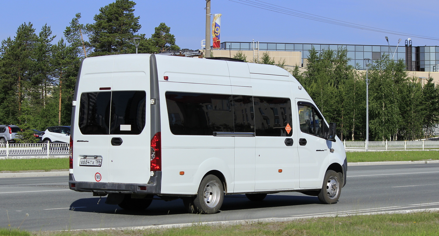 Ханты-Мансийский АО, Луидор-225023 (ГАЗ Next) № А 684 ТХ 186
