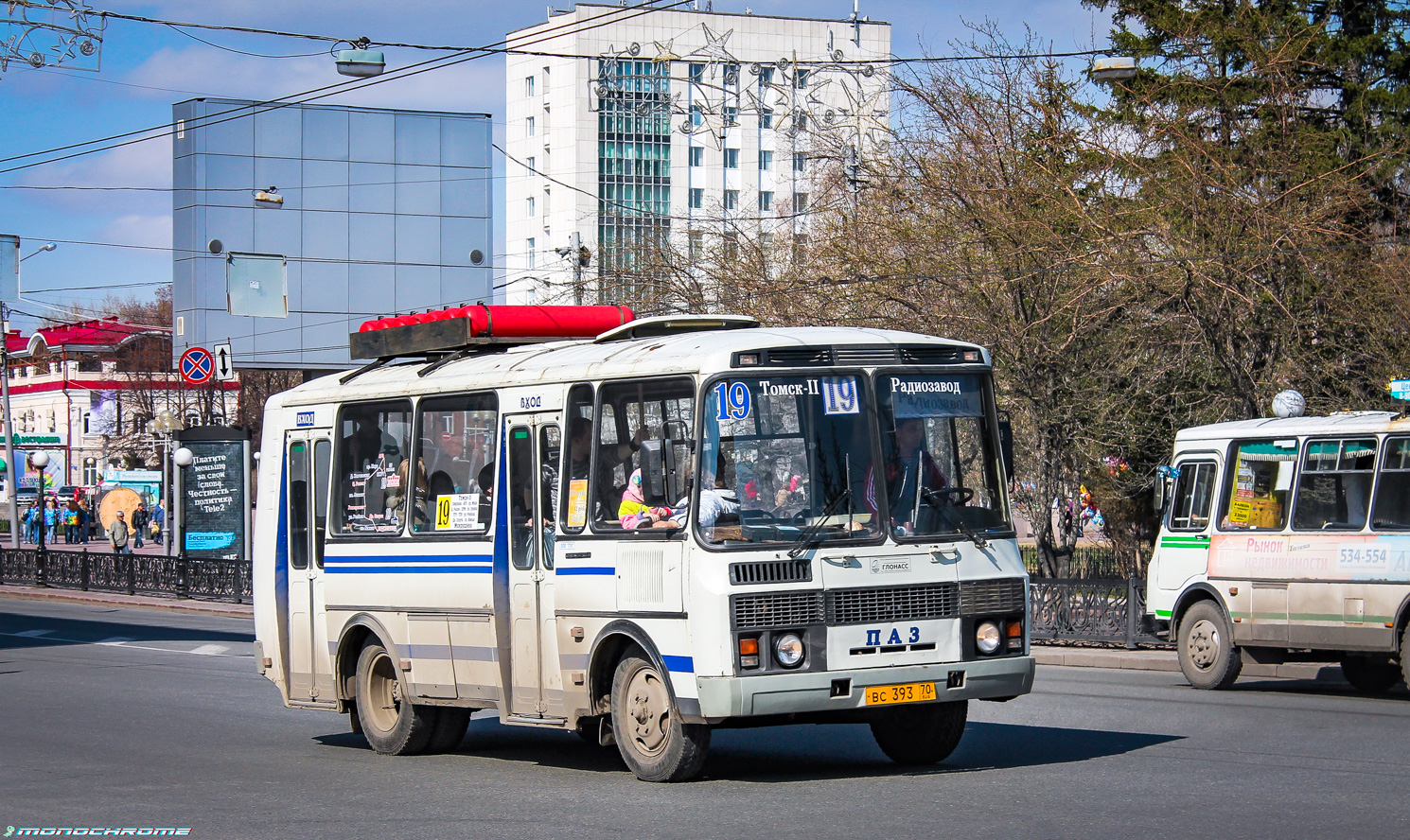 Томская область, ПАЗ-32051-110 № ВС 393 70 Томская область, ПАЗ-32051-110 № ВС 393 70