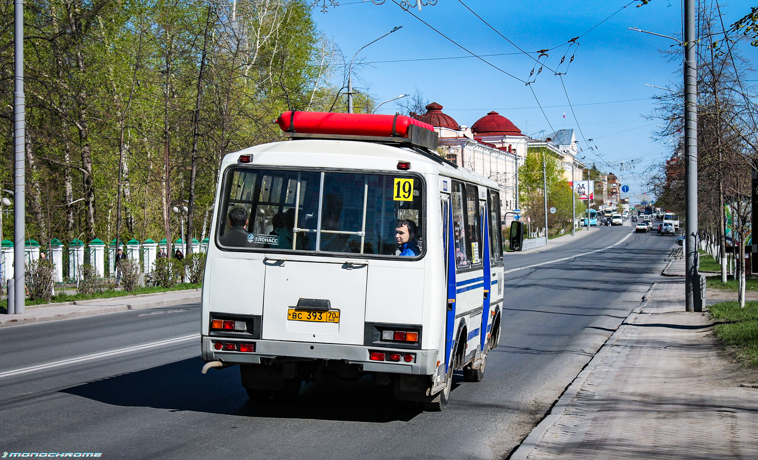 Томская область, ПАЗ-32051-110 № ВС 393 70 Томская область, ПАЗ-32051-110 № ВС 393 70