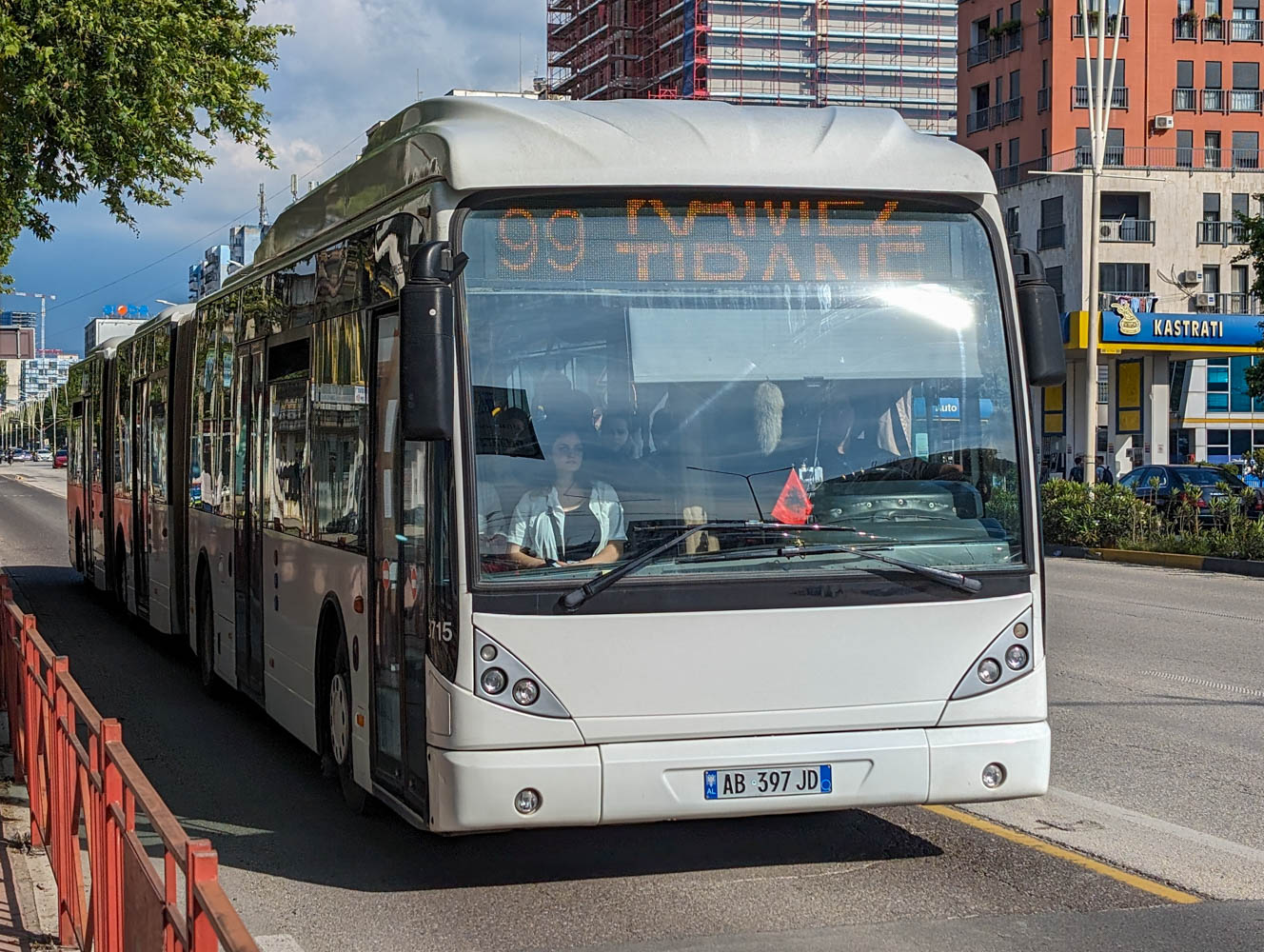 Албания, Van Hool New AGG300 № 99