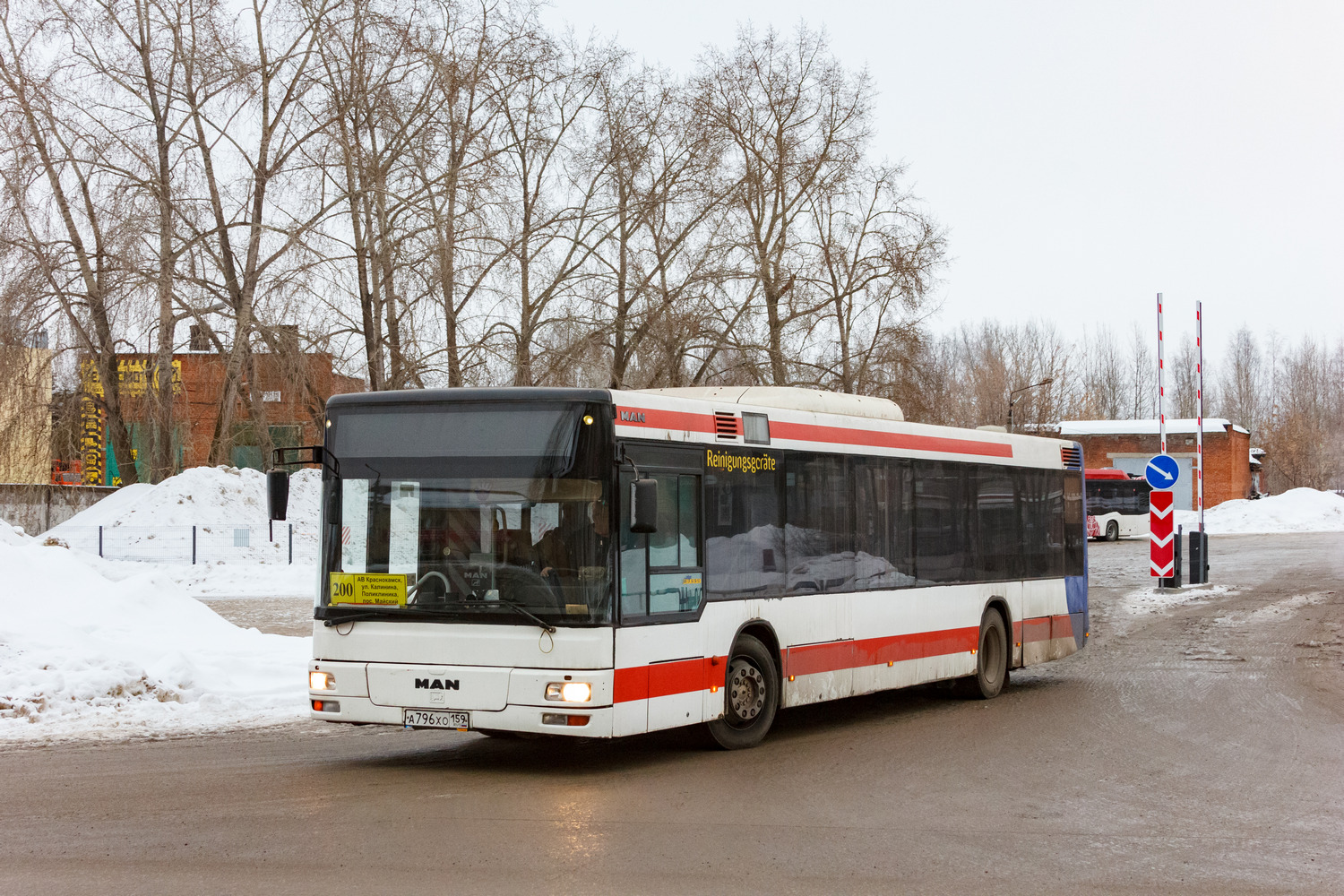 Perm region, MAN A21 NL313 Nr. А 796 ХО 159