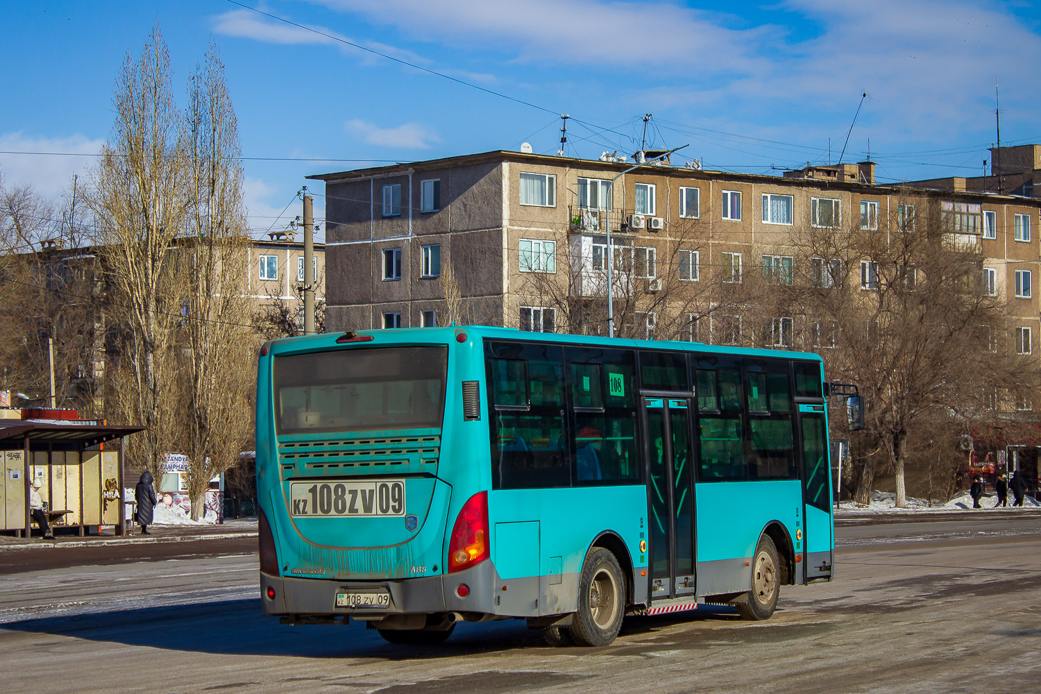 Карагандинская область, Dongfeng BWC6850GA5 (Qilu/СемАЗ) № 108 ZV 09