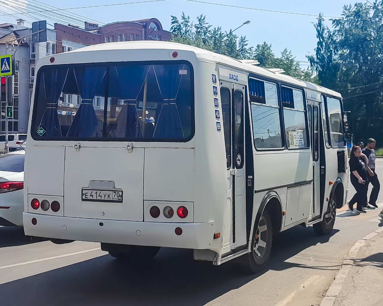 Томская область, ПАЗ-32054 № Е 414 УК 70