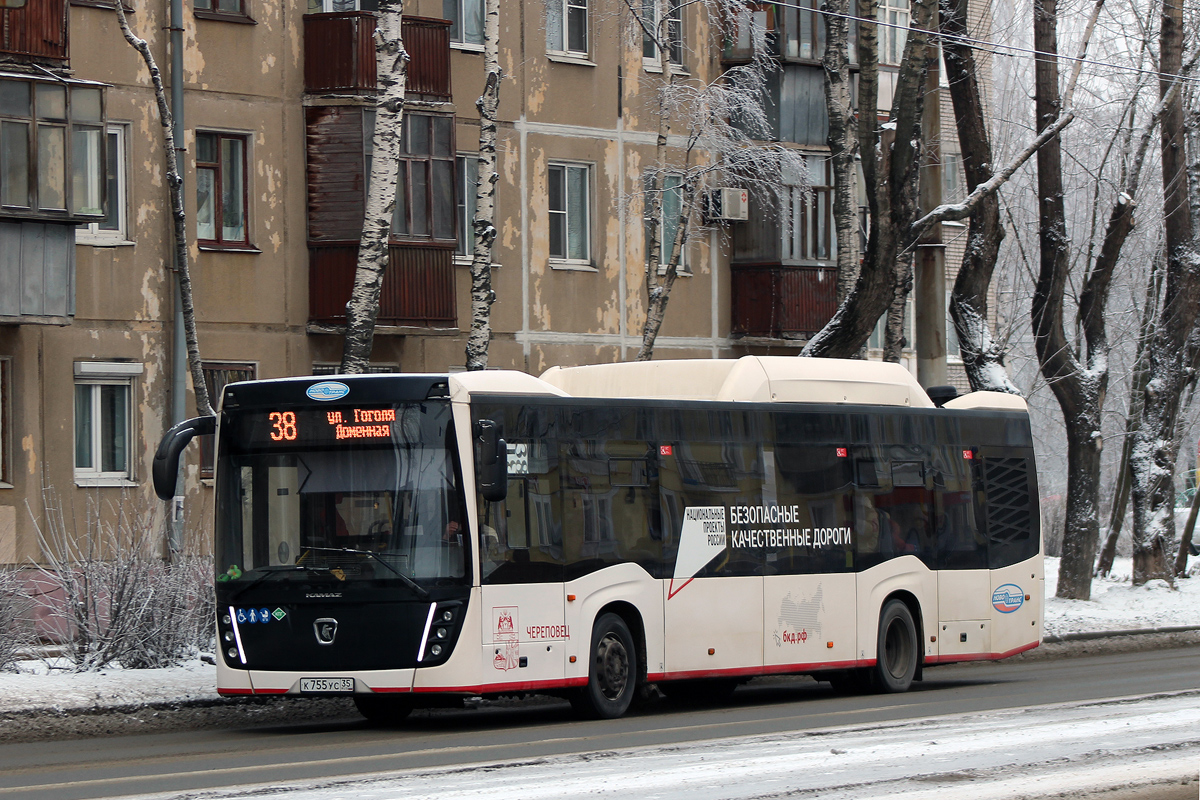 Вологодская область, НефАЗ-5299-40-57 (CNG) № К 755 УС 35