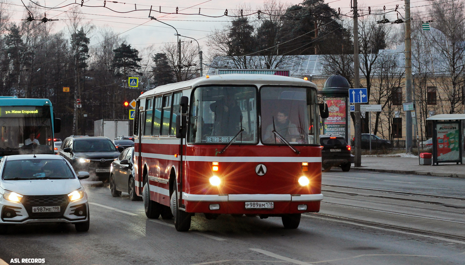 Saint Petersburg, LAZ-695N # Р 989 ВМ 178