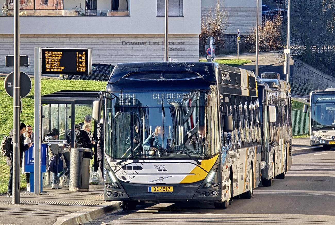 Люксембург, Volvo 7900E № DC 4517