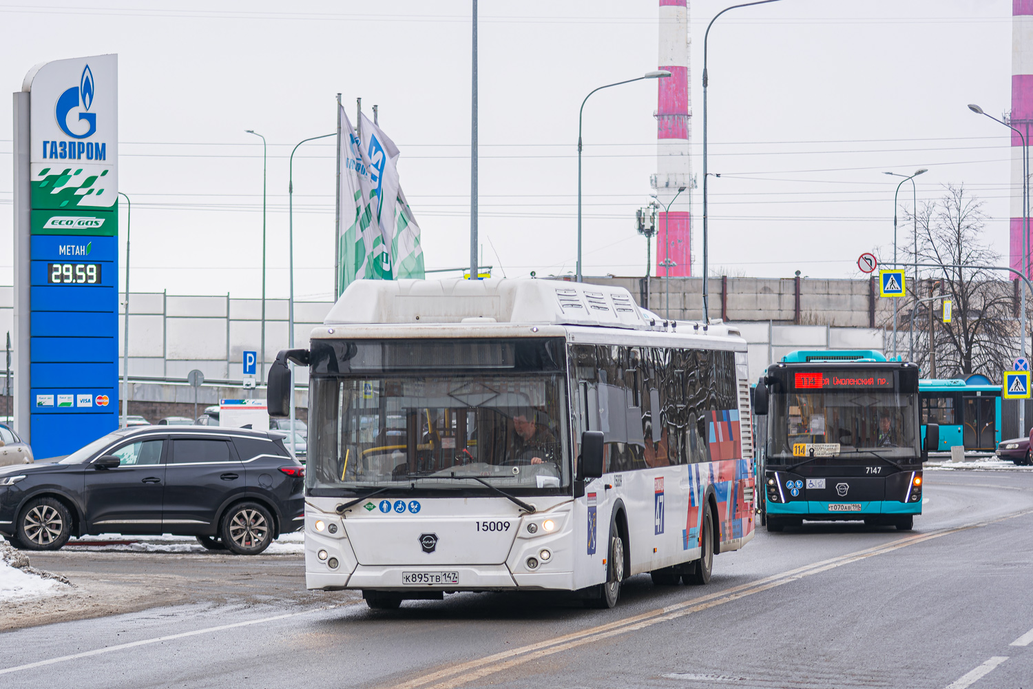 Leningrad region, LiAZ-5292.67 (CNG) # 15009