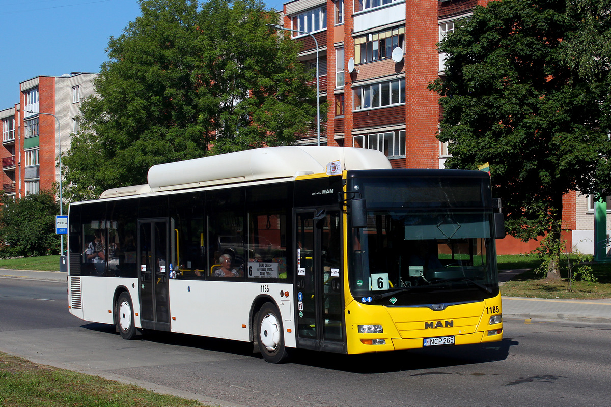 Литва, MAN A21 Lion's City NL313 CNG № 1185