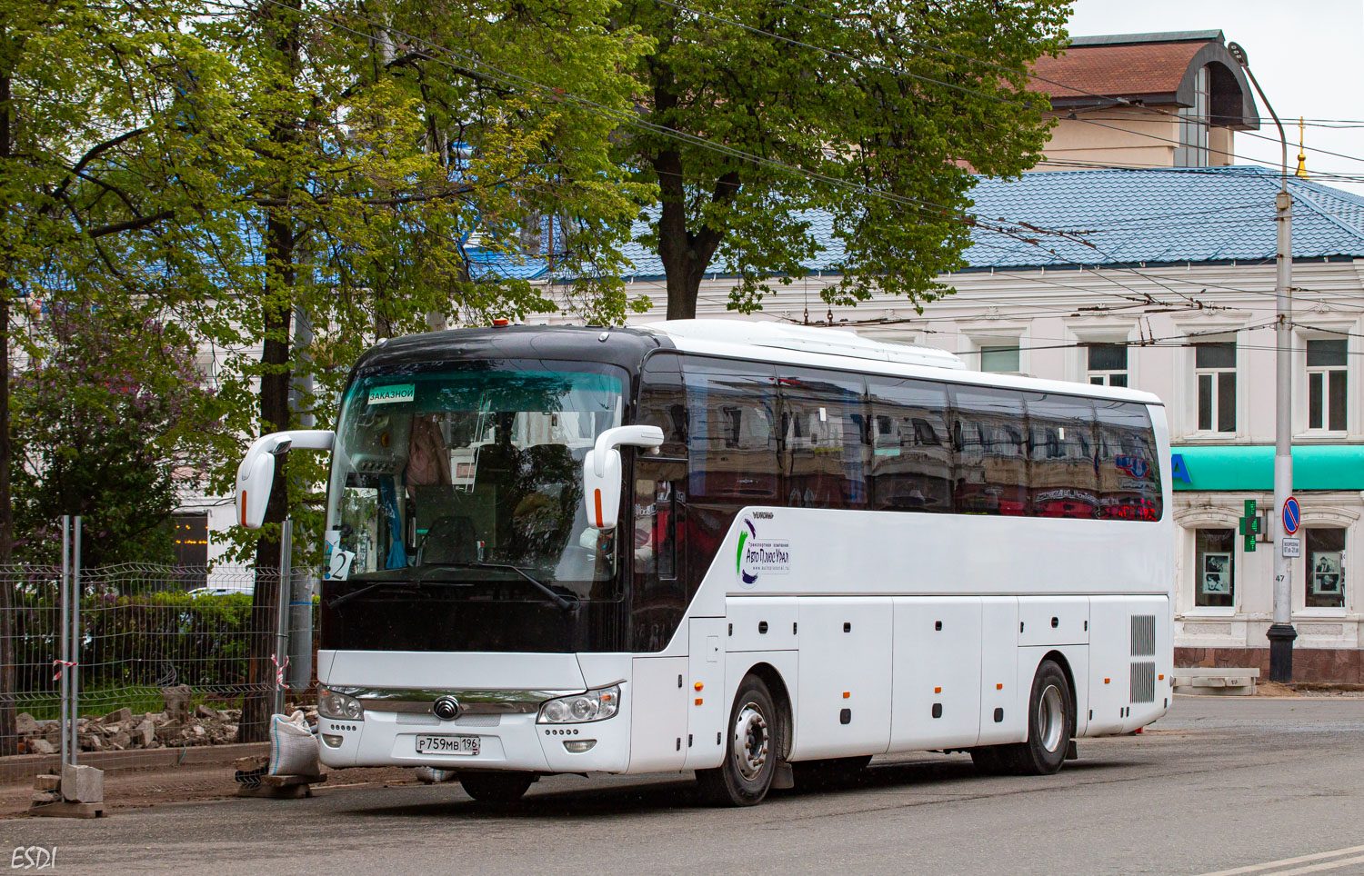 Свердловская область, Yutong ZK6122H9 № Р 759 МВ 196