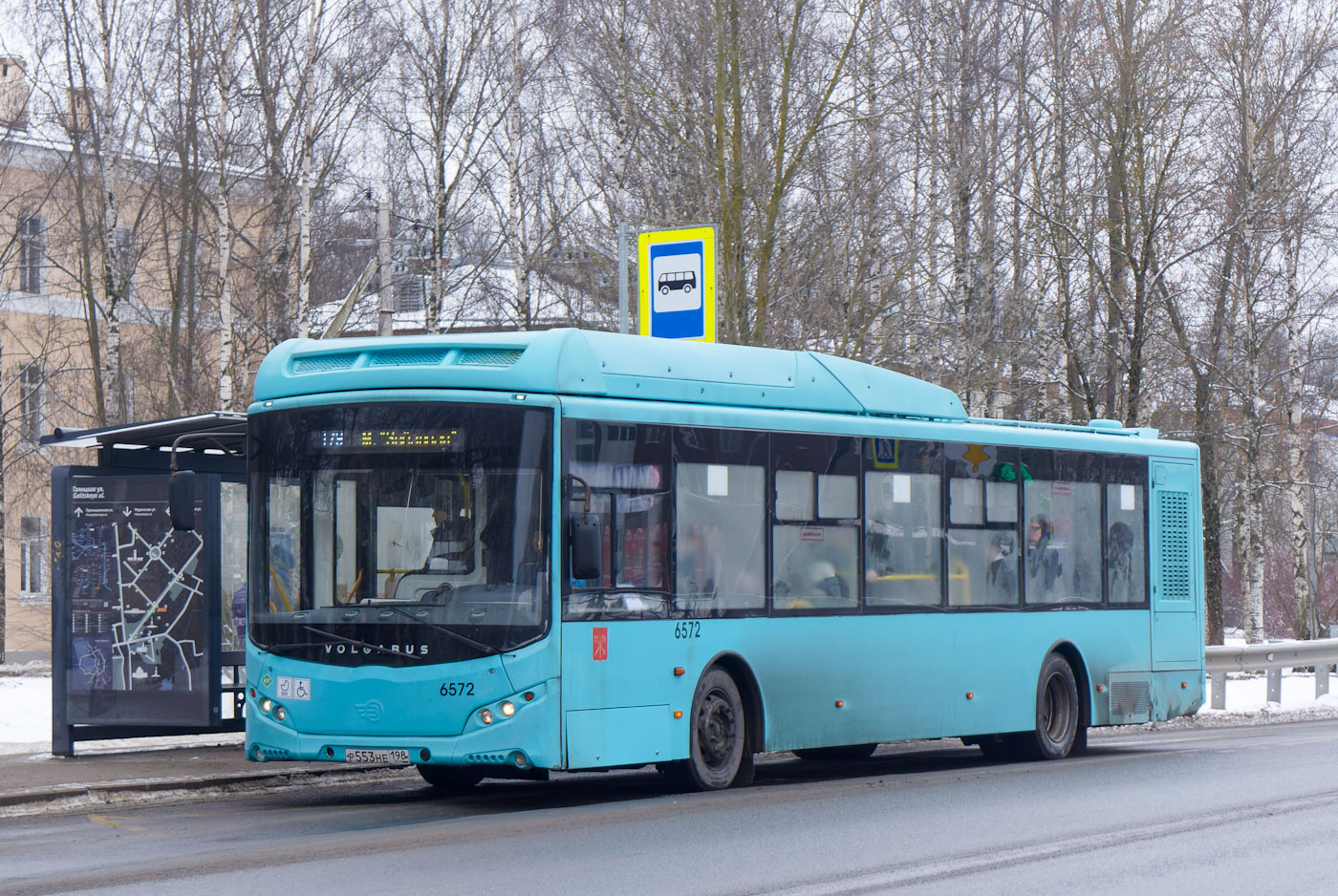 Санкт-Петербург, Volgabus-5270.G4 (CNG) № 6572
