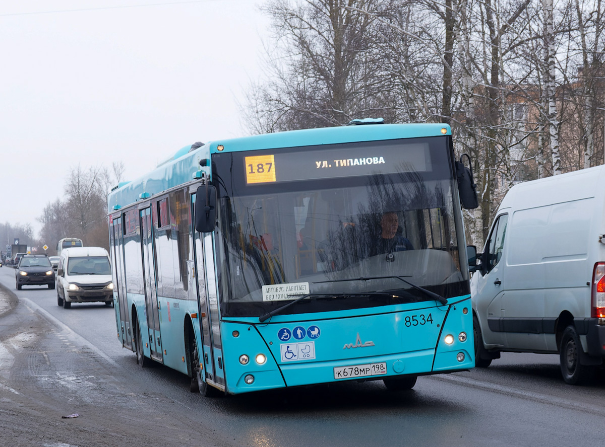 Санкт-Пецярбург, МАЗ-203.016 № 8534
