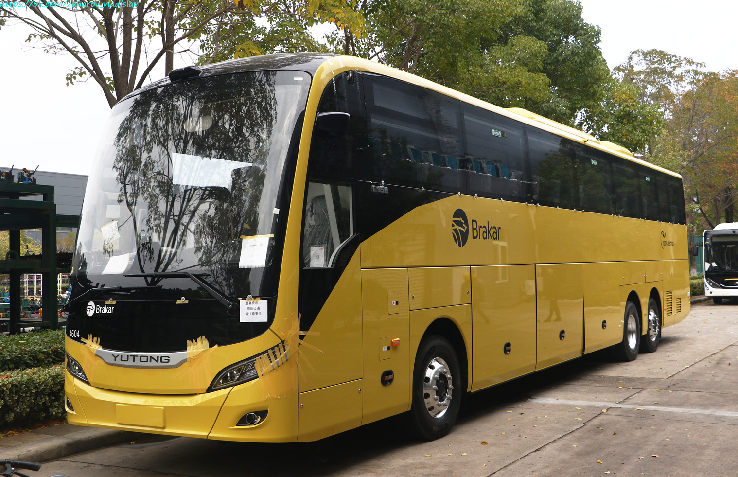 Норвегия, Yutong T15E № 3604