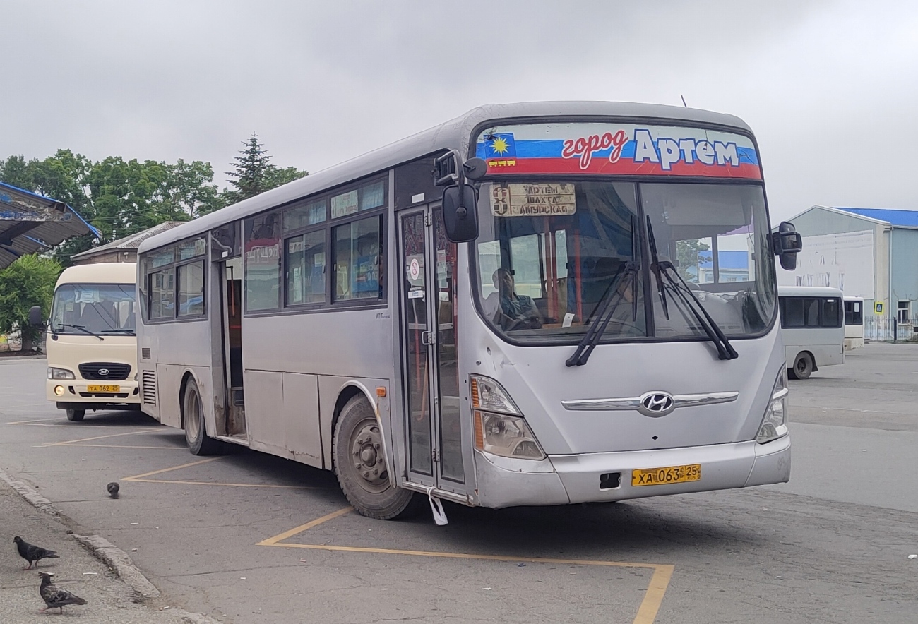 Приморский край, Hyundai New Super AeroCity 1F/L № ХА 063 25