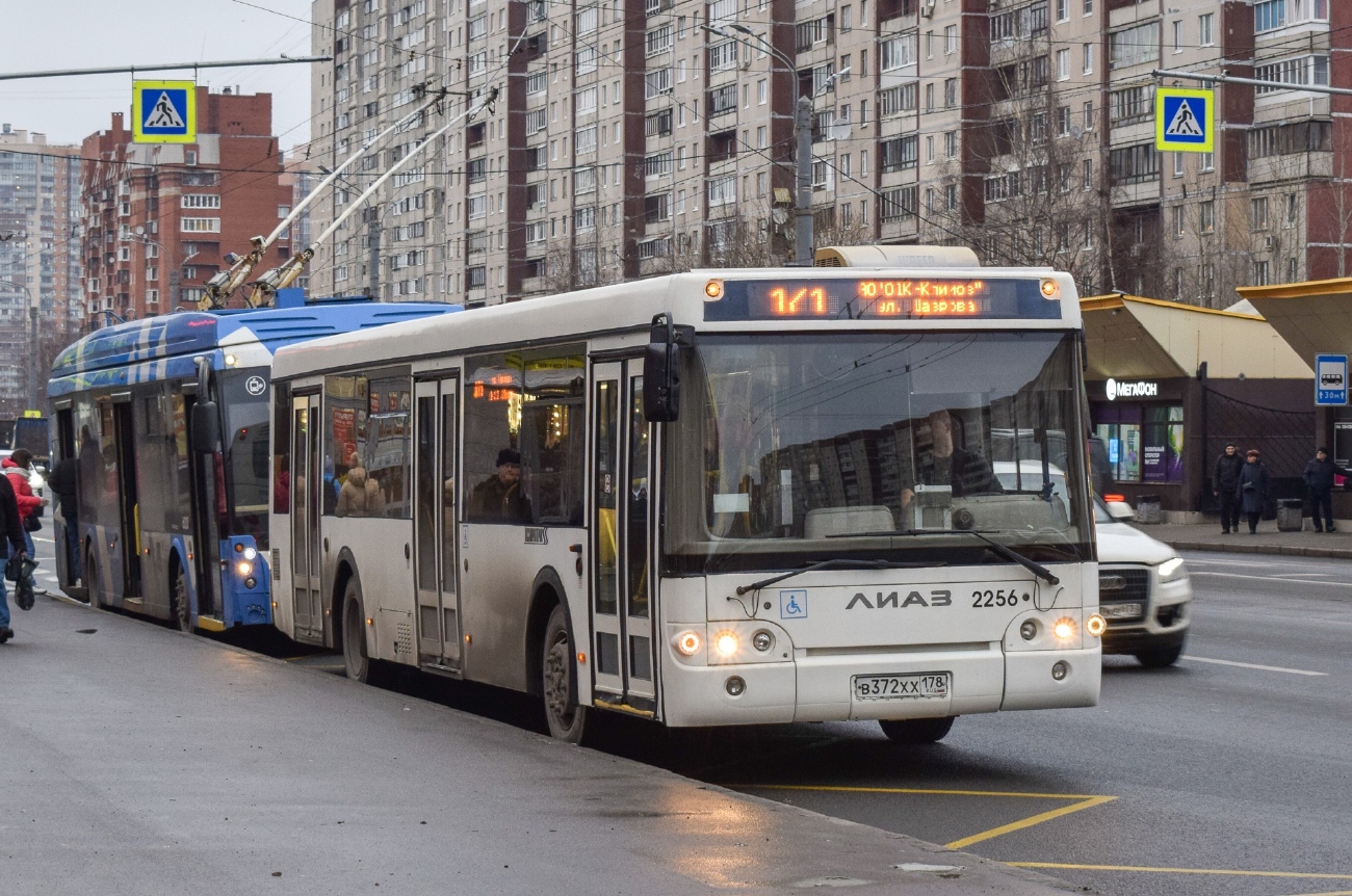 Санкт-Петербург, ЛиАЗ-5292.60 № 2256