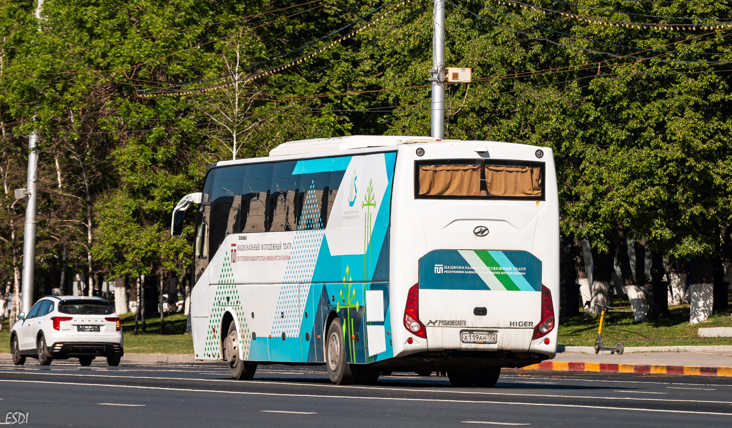 Башкортостан, Higer KLQ6128LQ № А 119 АН 702