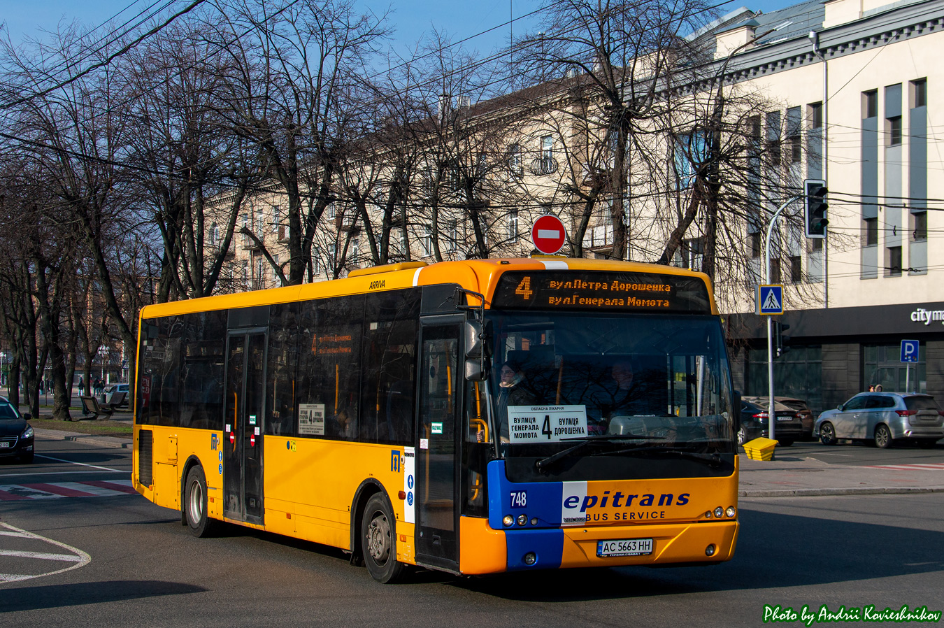 Черкасская область, VDL Berkhof Ambassador 180 № 748