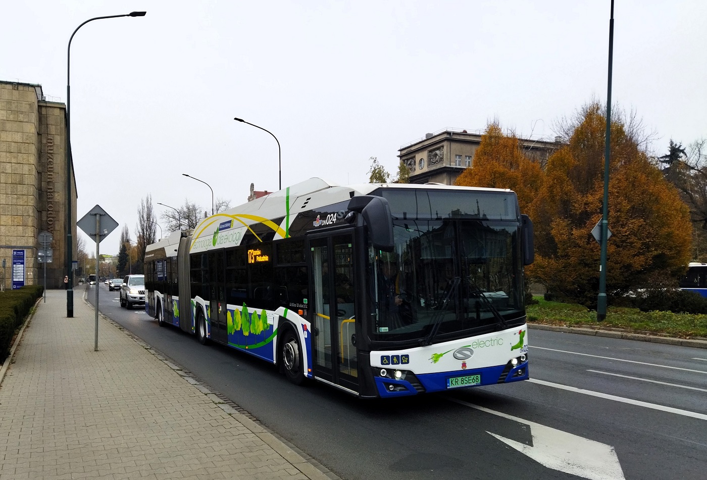 Польша, Solaris Urbino IV 18 electric № DN024