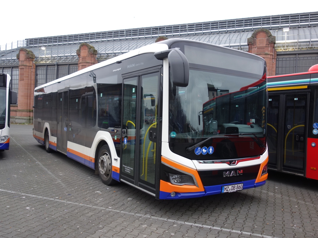 Рейнланд-Пфальц, MAN 12C Lion's City 12 NL330 EfficientHybrid № MZ-DB 860
