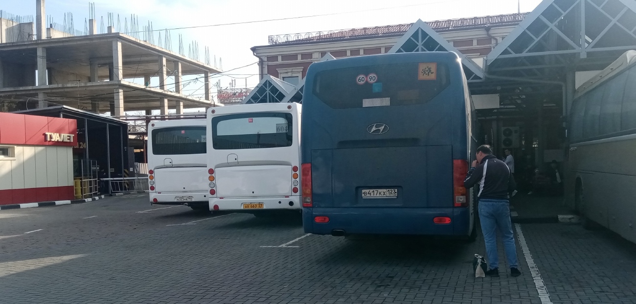 Краснодарский край, Hyundai Universe Space Luxury № В 417 КХ 123