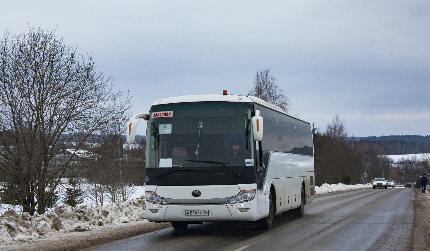 Вологодская область, Yutong ZK6121HQ № К 214 КС 35