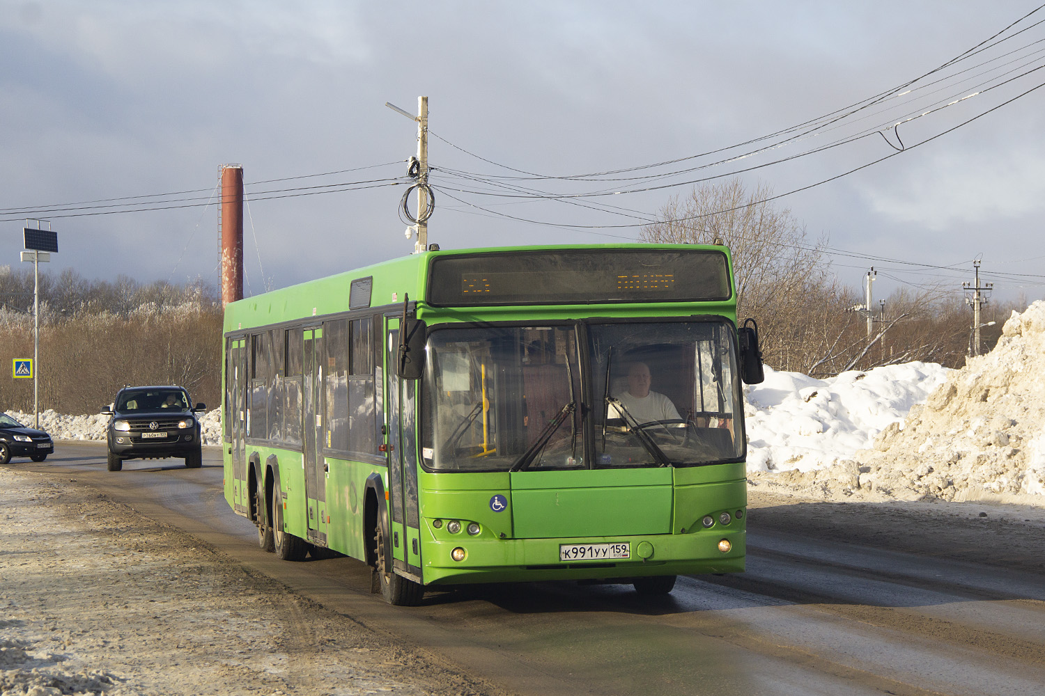 Пермский край, МАЗ-107.485 № К 991 УУ 159