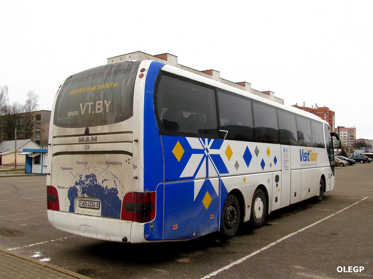 Могилёвская область, MAN R08 Lion's Coach L RHC464 L № АВ 4224-6