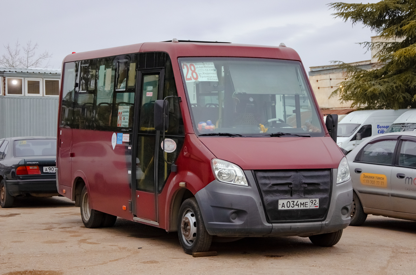 Севастополь, ГАЗ-A63R42 Next № А 034 МЕ 92