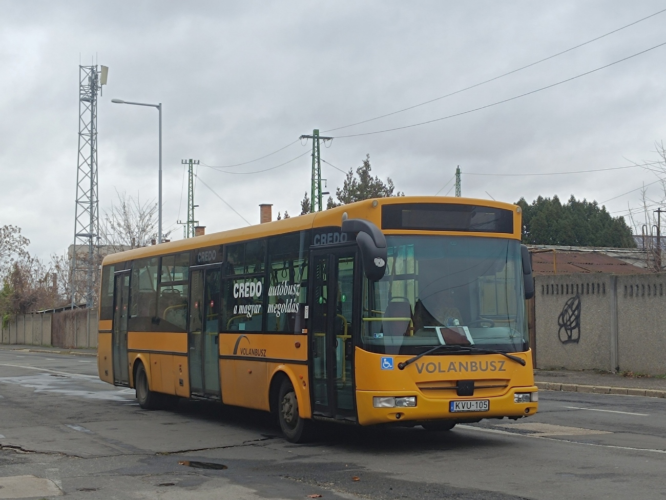 Венгрия, Kravtex Credo BN 12 № KVU-105