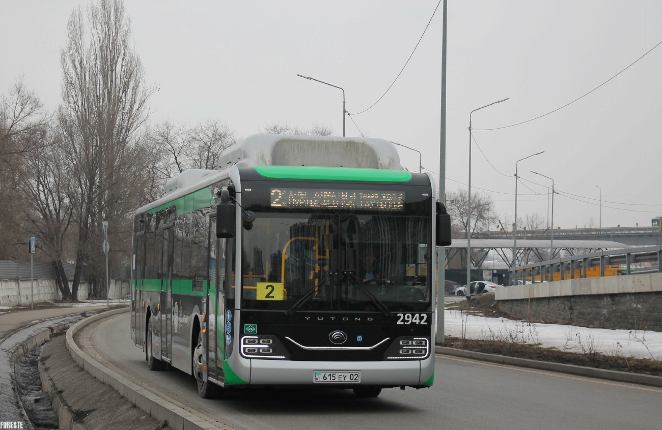 Алматы, Yutong ZK6126HG (QazTehna) № 2942
