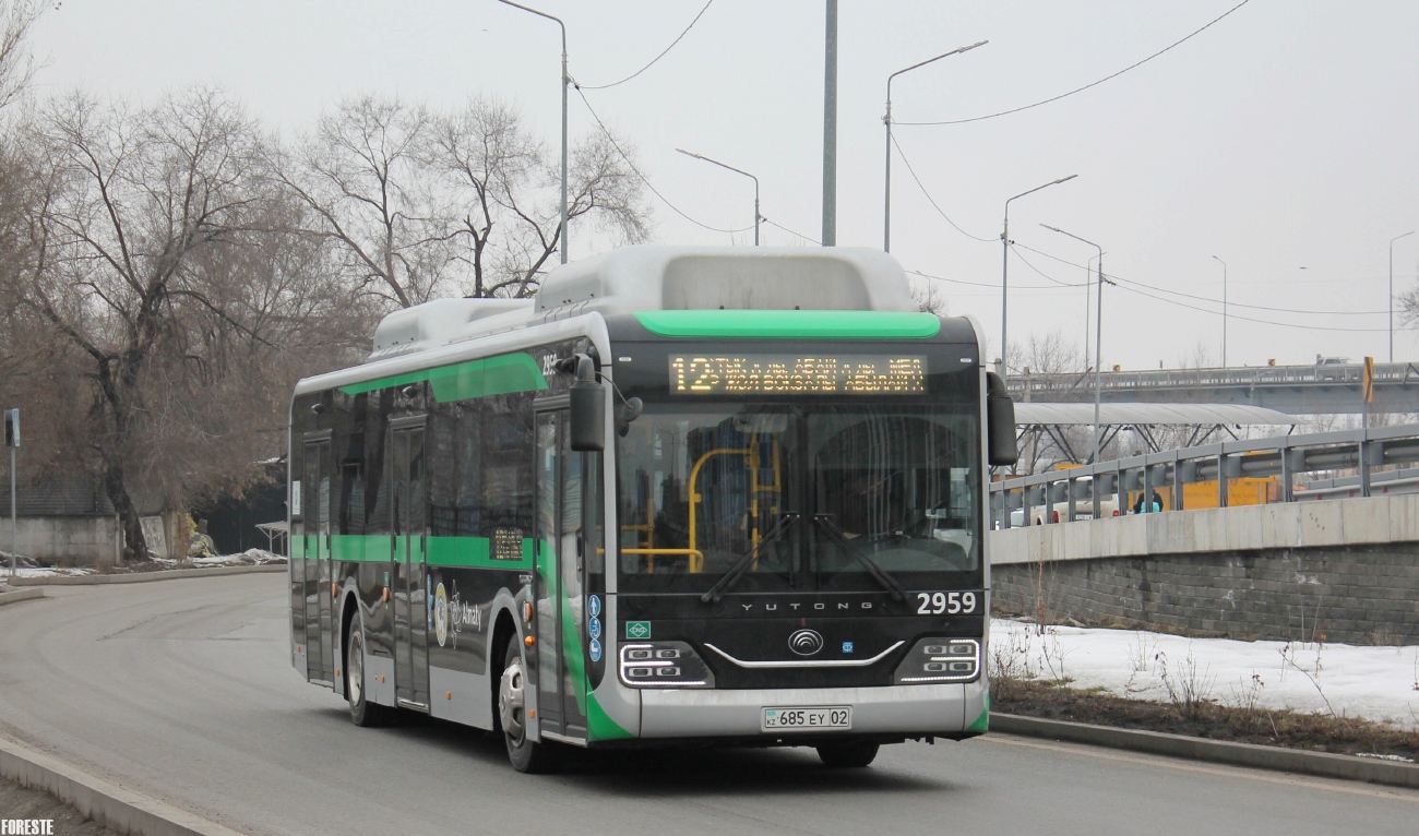 Алматы, Yutong ZK6126HG (QazTehna) № 2959