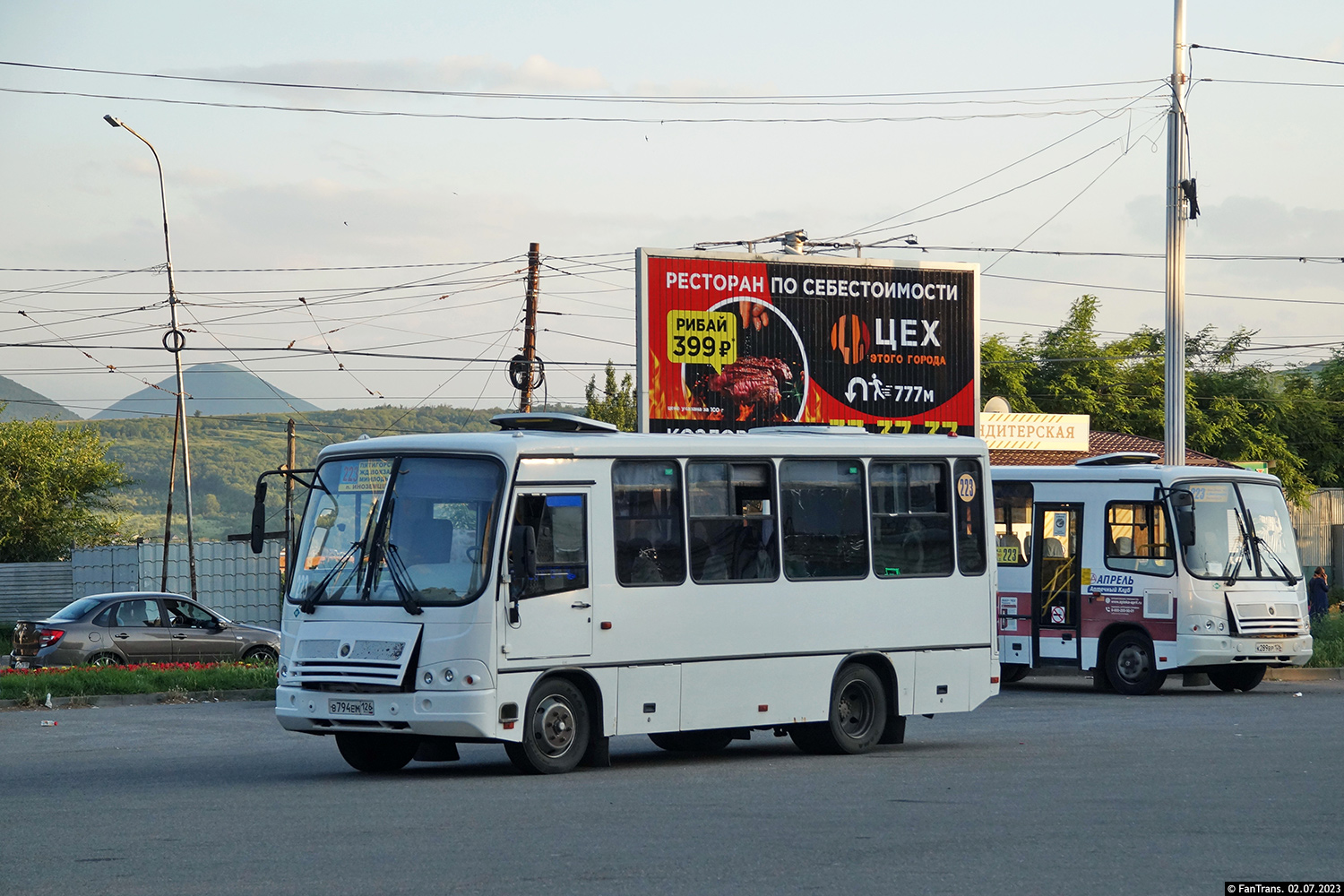 Ставропольский край, ПАЗ-320302-11 № В 796 ЕМ 126