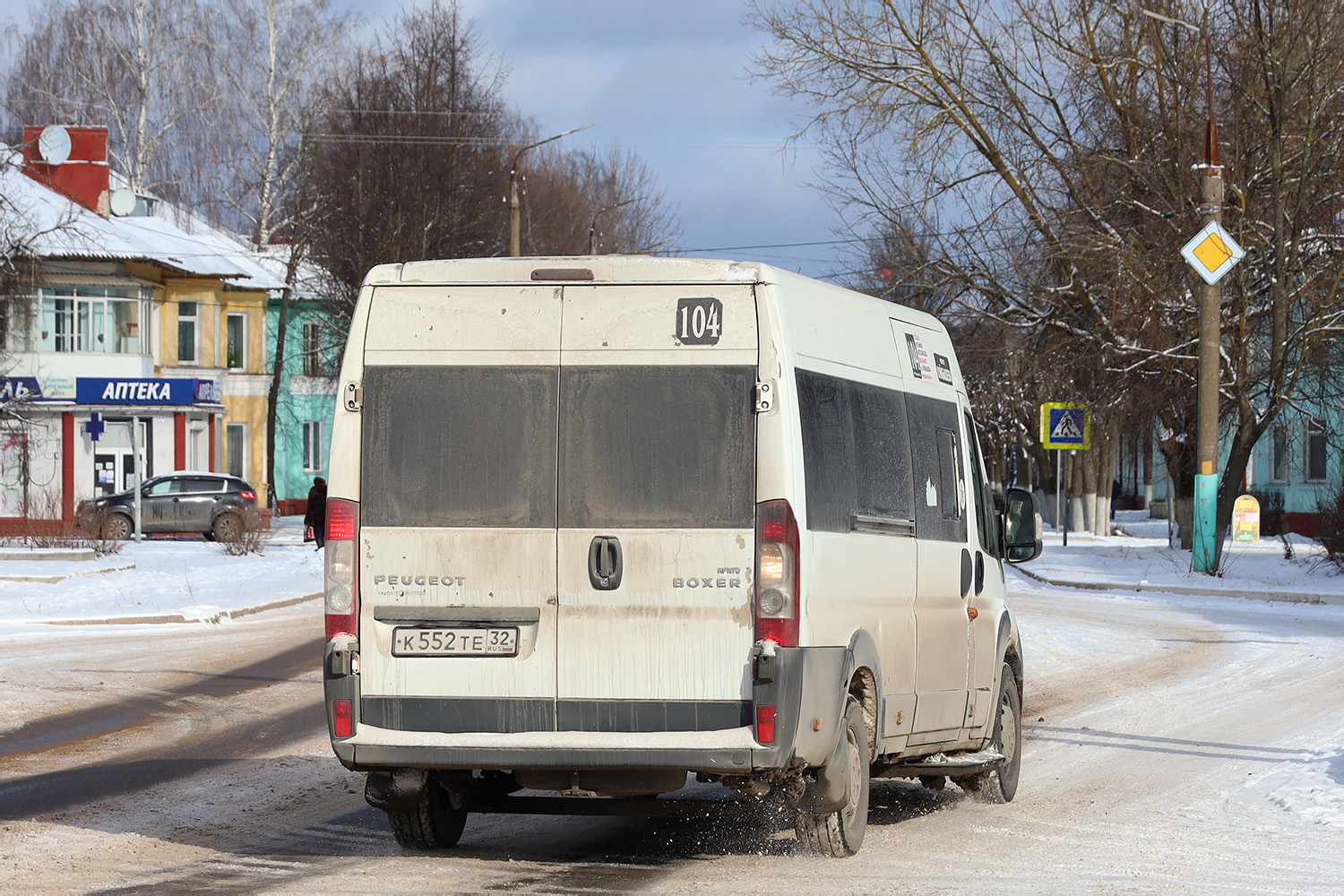 Брянская область, IRITO Boxer L4H2 (Z8P) № К 552 ТЕ 32