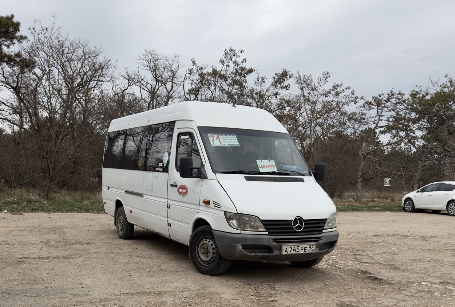 Севастополь, Mercedes-Benz Sprinter W903 313CDI № А 745 РЕ 92