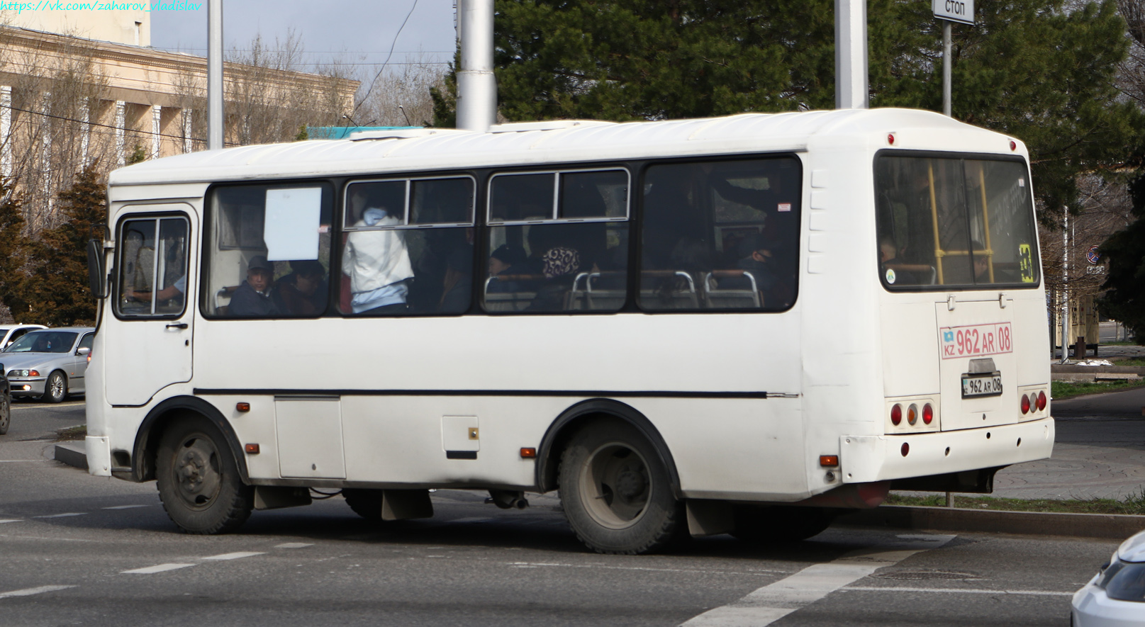 Жамбылская область, ПАЗ-32054 № 962 AR 08